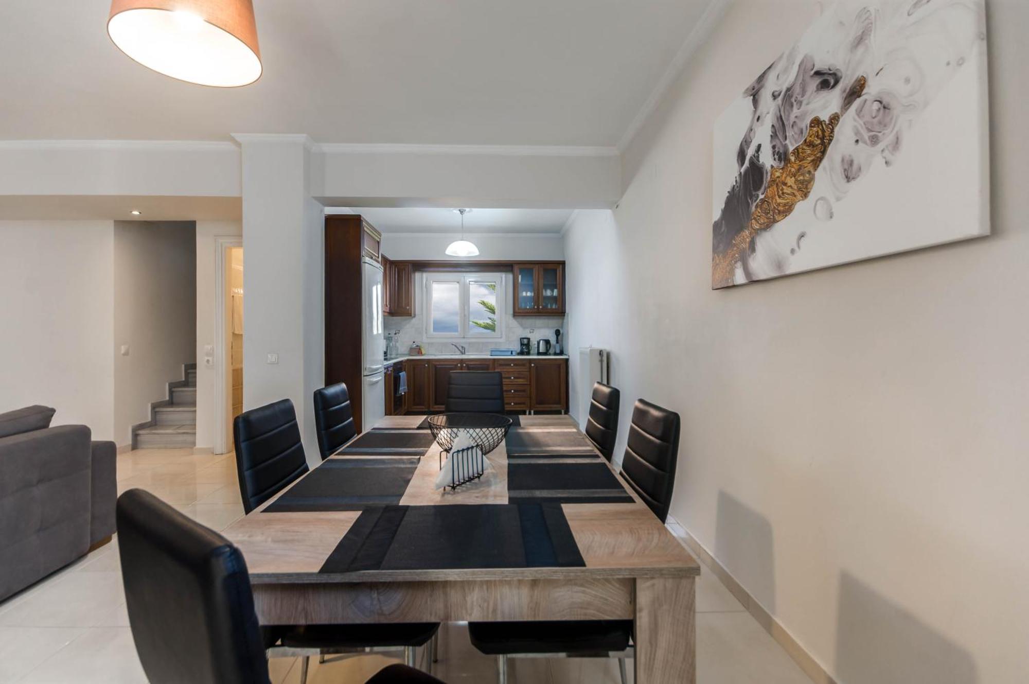 Διωροφη Μεζονετα-2Km Απο Το Κεντρο-Iliana House Apartman Alepú Kültér fotó